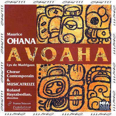 CD MAURICE OHANA - CHUR CONTEMPORAIN, - Avoaha - Lys De Madrigaux OPS30109 Opus 111 1994 France Classical Used
CD MAURICE OHANA - CHUR CONTEMPORAIN, - Avoaha - Lys De Madrigaux OPS30109 Opus 111 1994 France Classical Used