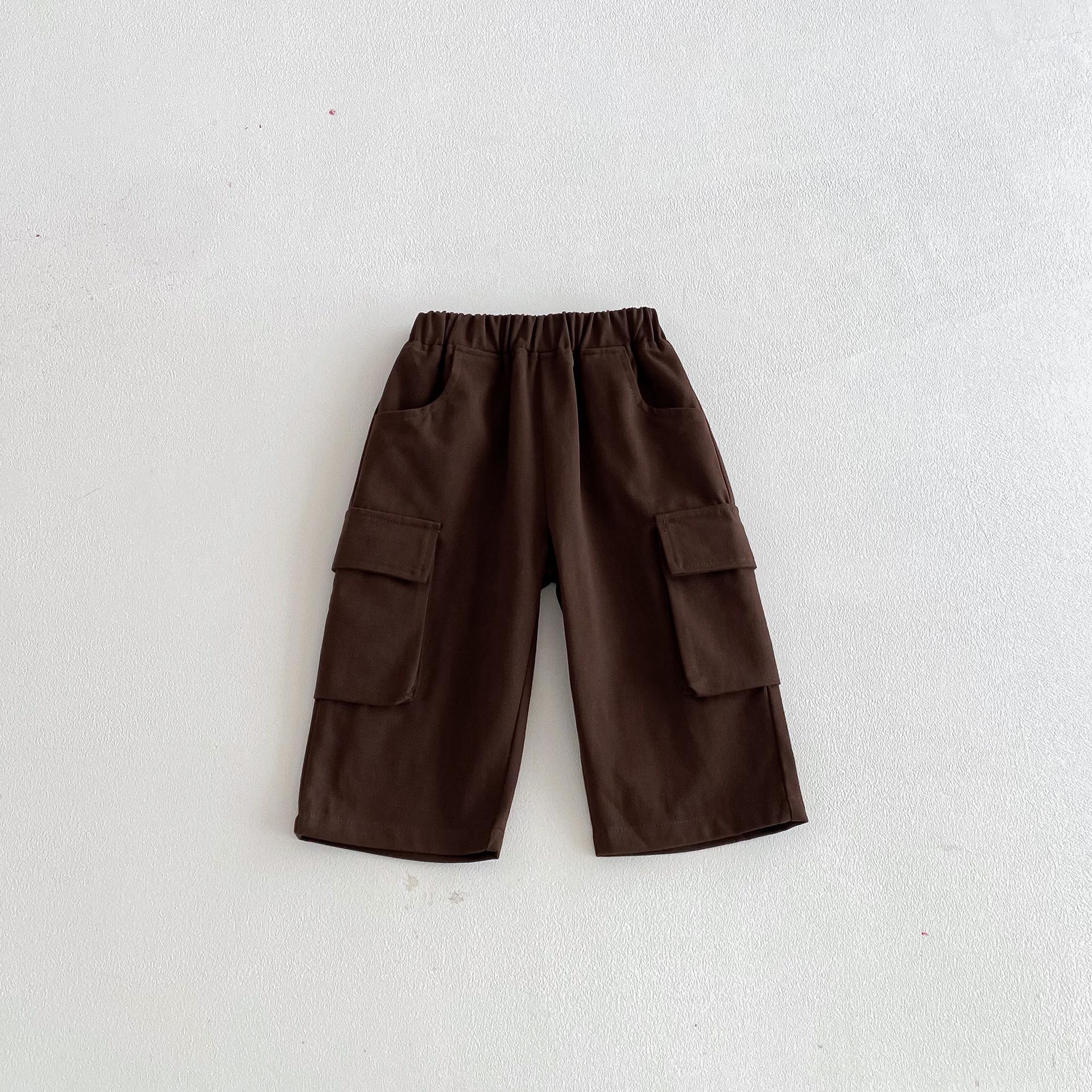 Children s Korean Style Cargo Pants, Ages 1-8, Unisex, Casual, Loose Fit with Big Pockets, for Spring and Autumn 120 cm
Children s Korean Style Cargo Pants, Ages 1-8, Unisex, Casual, Loose Fit with Big Pockets, for Spring and Autumn 120 cm