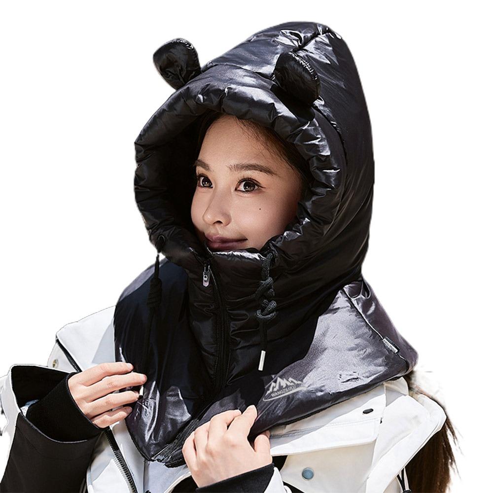 Winter Down Hooded Hats Zippper Ultralight Coat Short Tank Top Cold-proof Removable Neck Cover Turtleneck Fake Collar Unisex
Winter Down Hooded Hats Zippper Ultralight Coat Short Tank Top Cold-proof Removable Neck Cover Turtleneck Fake Collar Unisex
