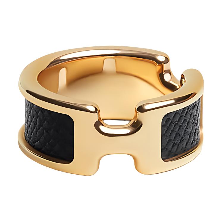 Hermes Olympe H Кільце Позолочене кільце Унісекс кільце Чорне H500058FC89 Basic Packaging-Box+Dust Bag or Padding Board,S
Hermes Olympe H Кільце Позолочене кільце Унісекс кільце Чорне H500058FC89 Basic Packaging-Box+Dust Bag or Padding Board,S