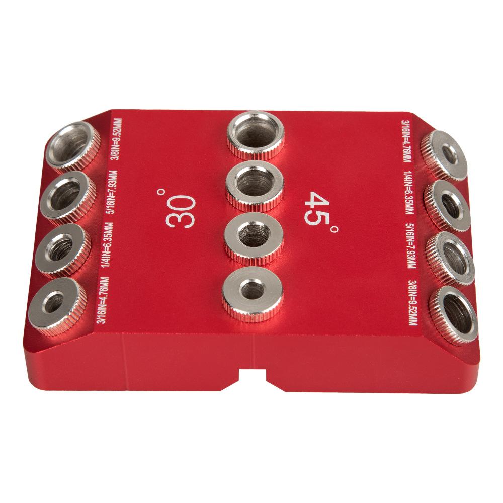 Направляющий шаблон для сверления под углом 30/45/90 градусов для сверления угловых и прямых отверстий, портативный шаблон для сверления отверстий под лаги для палубных кабельных ограждений 1pcs красный
Направляющий шаблон для сверления под углом 30/45/90 градусов для сверления угловых и прямых отверстий, портативный шаблон для сверления отверстий под лаги для палубных кабельных ограждений 1pcs красный