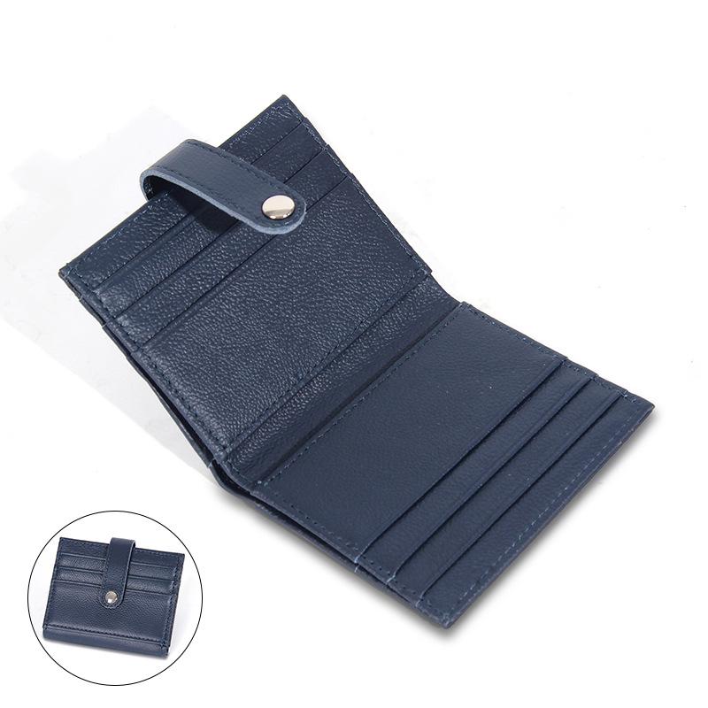 Жіночий гаманець біфолд з натуральної шкіри - Корейський стиль, М яка коров яча шкіра, Багато відділень для карток
Жіночий гаманець біфолд з натуральної шкіри - Корейський стиль, М яка коров яча шкіра, Багато відділень для карток