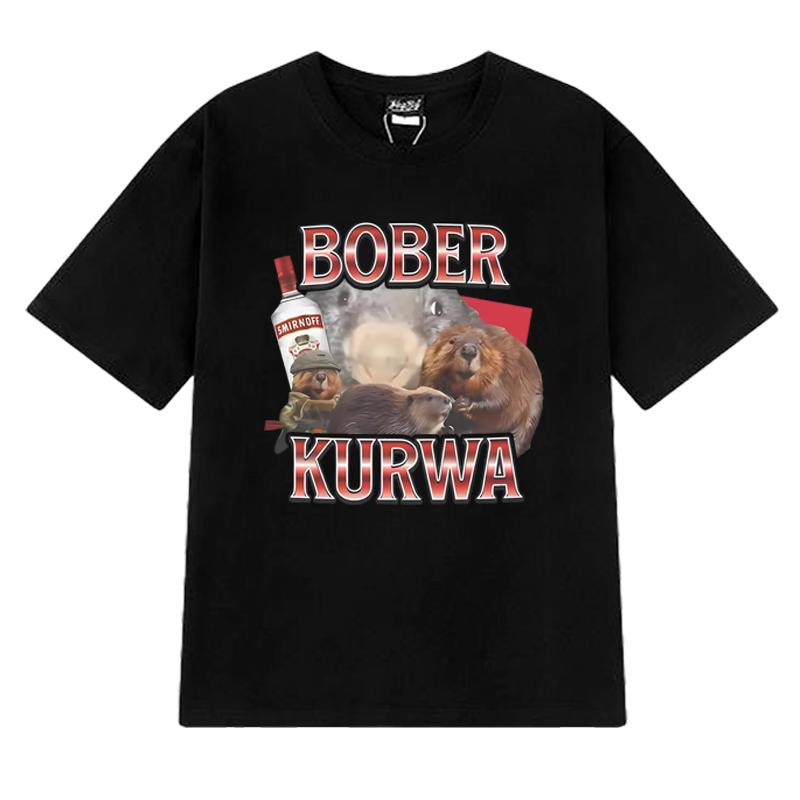 Hot Sale Bober Kurwa Funny Rat Meme Graphics Print T Shirts Men Women Harajuku Oversized Short Sleeve Tshirt Unisex Cotton Top L
Hot Sale Bober Kurwa Funny Rat Meme Graphics Print T Shirts Men Women Harajuku Oversized Short Sleeve Tshirt Unisex Cotton Top L