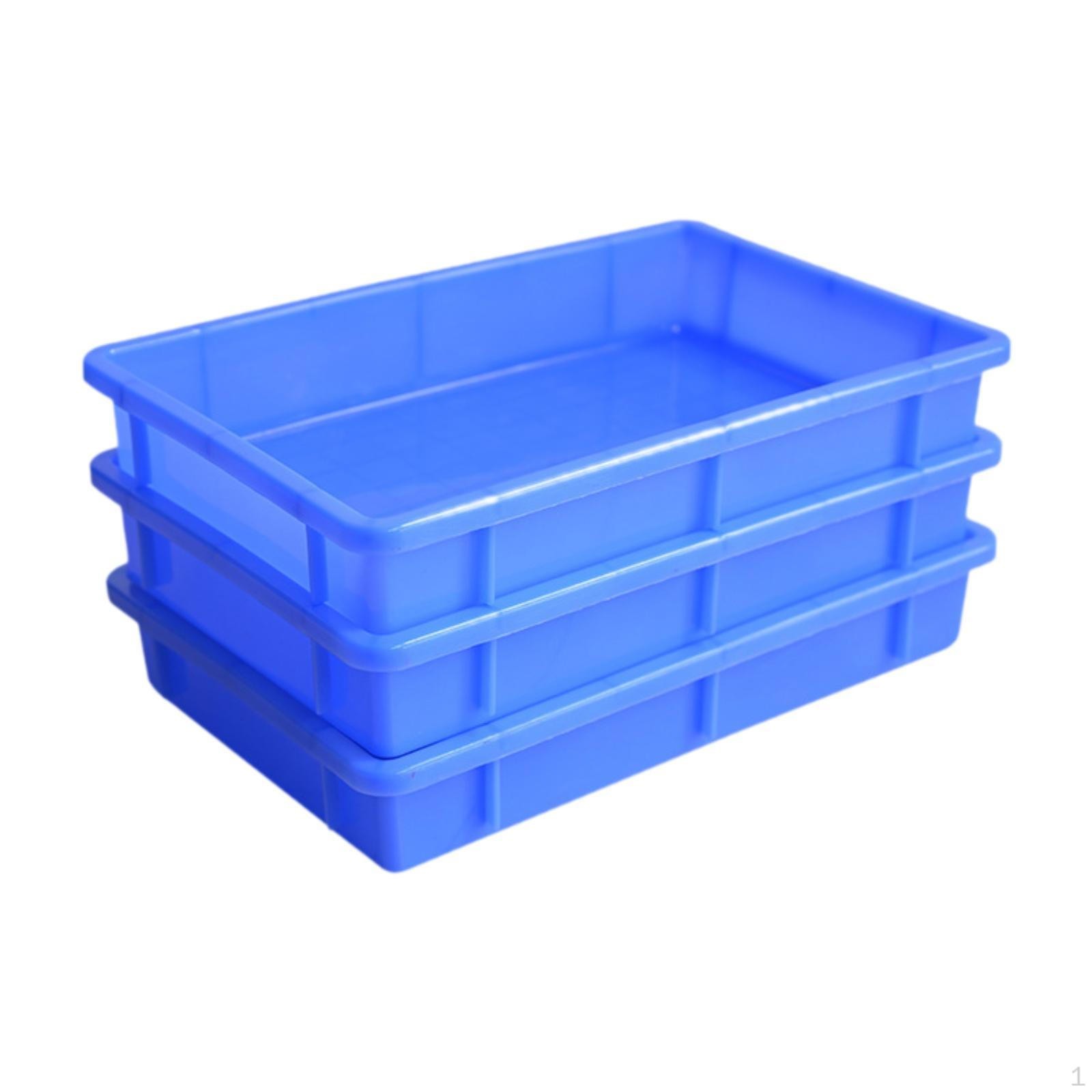 3 Pieces Storage Bins Tool Organizer Open Containers for Organizing Shop Craft Organization
3 Pieces Storage Bins Tool Organizer Open Containers for Organizing Shop Craft Organization