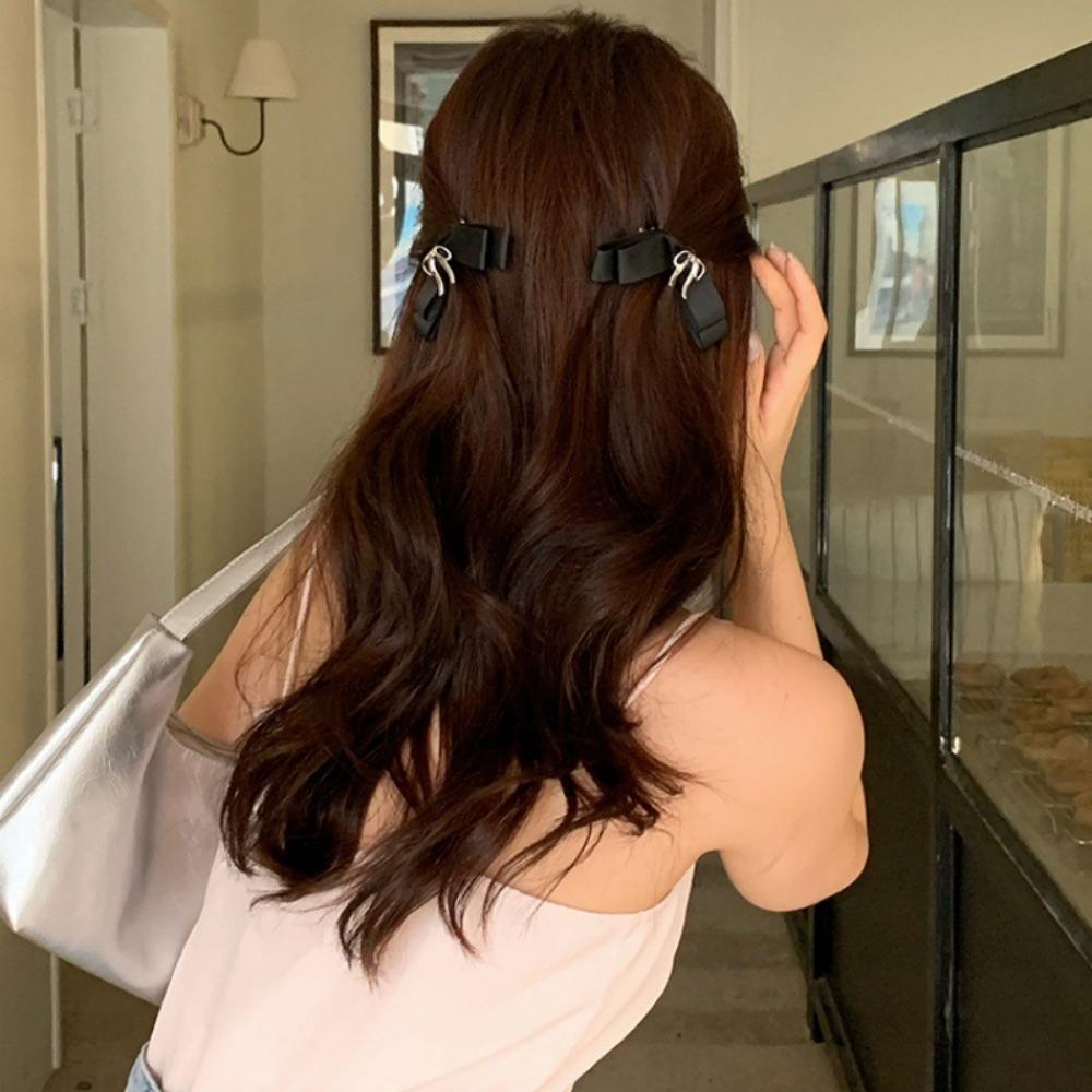 Zinc Zinc Alloy Cloth Tied Hairpin Double Layer Metal Bow Duckbill Clip Fabric Bow Hair Clip Kids чёрный
Zinc Zinc Alloy Cloth Tied Hairpin Double Layer Metal Bow Duckbill Clip Fabric Bow Hair Clip Kids чёрный