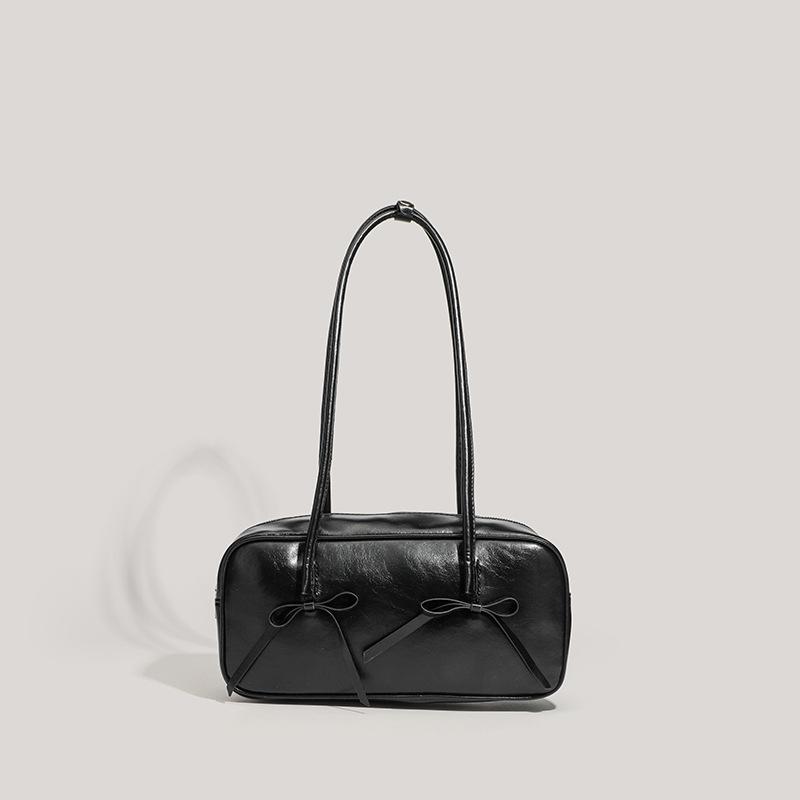 Осень и зима ретро высококлассная текстура модная универсальная наплечная сумка нишевый дизайн бант чёрный
Осень и зима ретро высококлассная текстура модная универсальная наплечная сумка нишевый дизайн бант чёрный