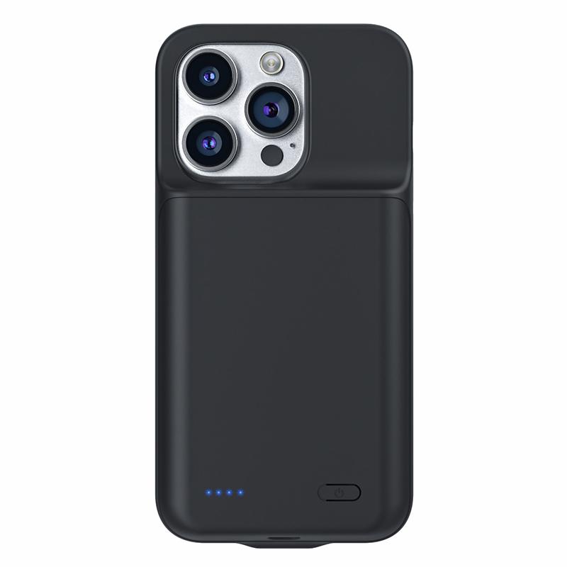 T43 Battery Case for iPhone 14 Pro Max 6800mAh Backup Power Bank Protective Charging Case Black
T43 Battery Case for iPhone 14 Pro Max 6800mAh Backup Power Bank Protective Charging Case Black
