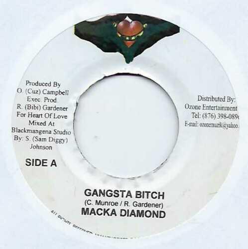 7inch Record MACKA DIAMOND / TARU - Gangsta Bitch / Weed Is Life NONE Heart Of Love 2007 Jamaica Reggae, Ska & Dub Used
7inch Record MACKA DIAMOND / TARU - Gangsta Bitch / Weed Is Life NONE Heart Of Love 2007 Jamaica Reggae, Ska & Dub Used