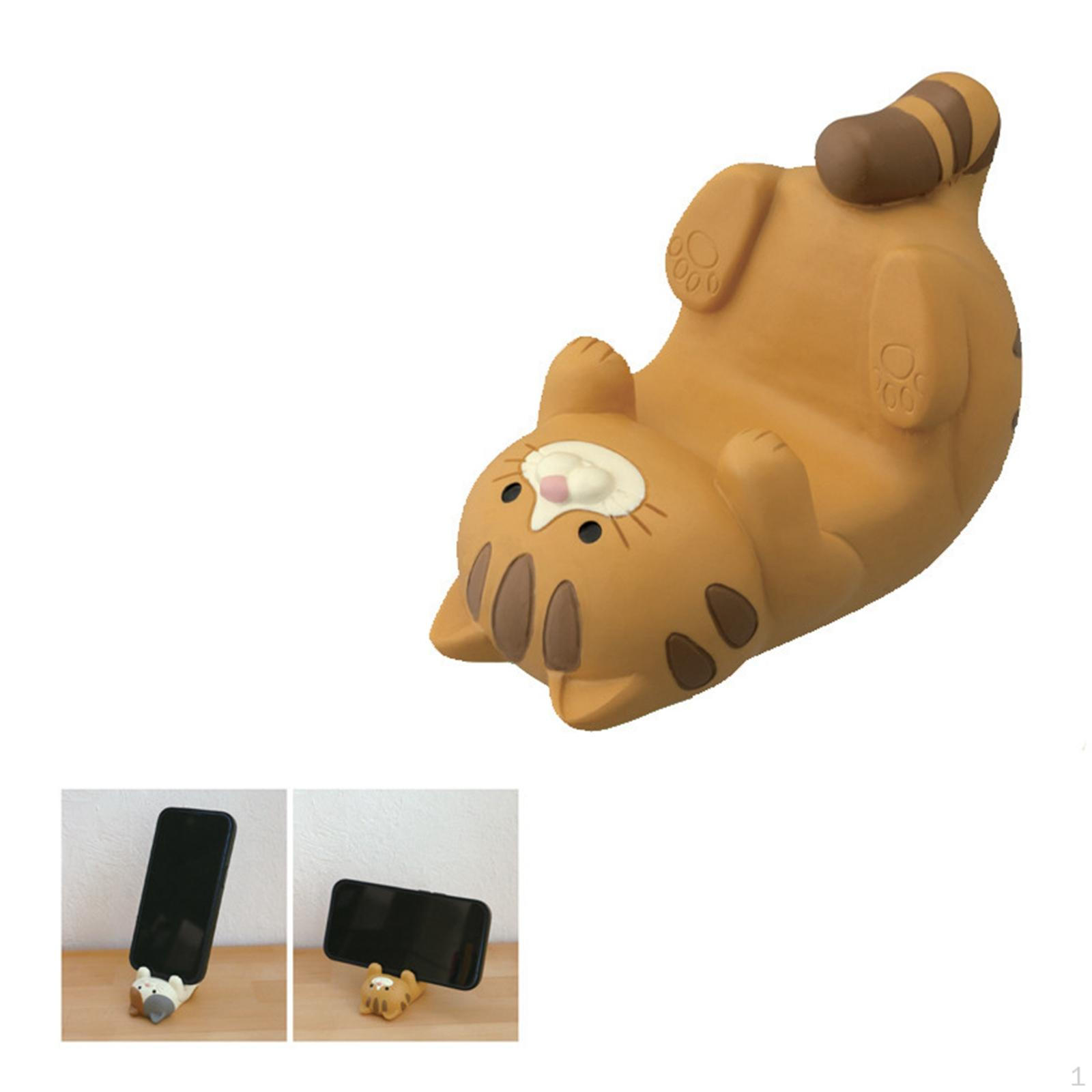 Статуя кошки, скульптура животного, ремесленный стол, декоративное украшение, художественная фигурка для спальни, фермерского дома, кафе Brown Phone Holder
Статуя кошки, скульптура животного, ремесленный стол, декоративное украшение, художественная фигурка для спальни, фермерского дома, кафе Brown Phone Holder