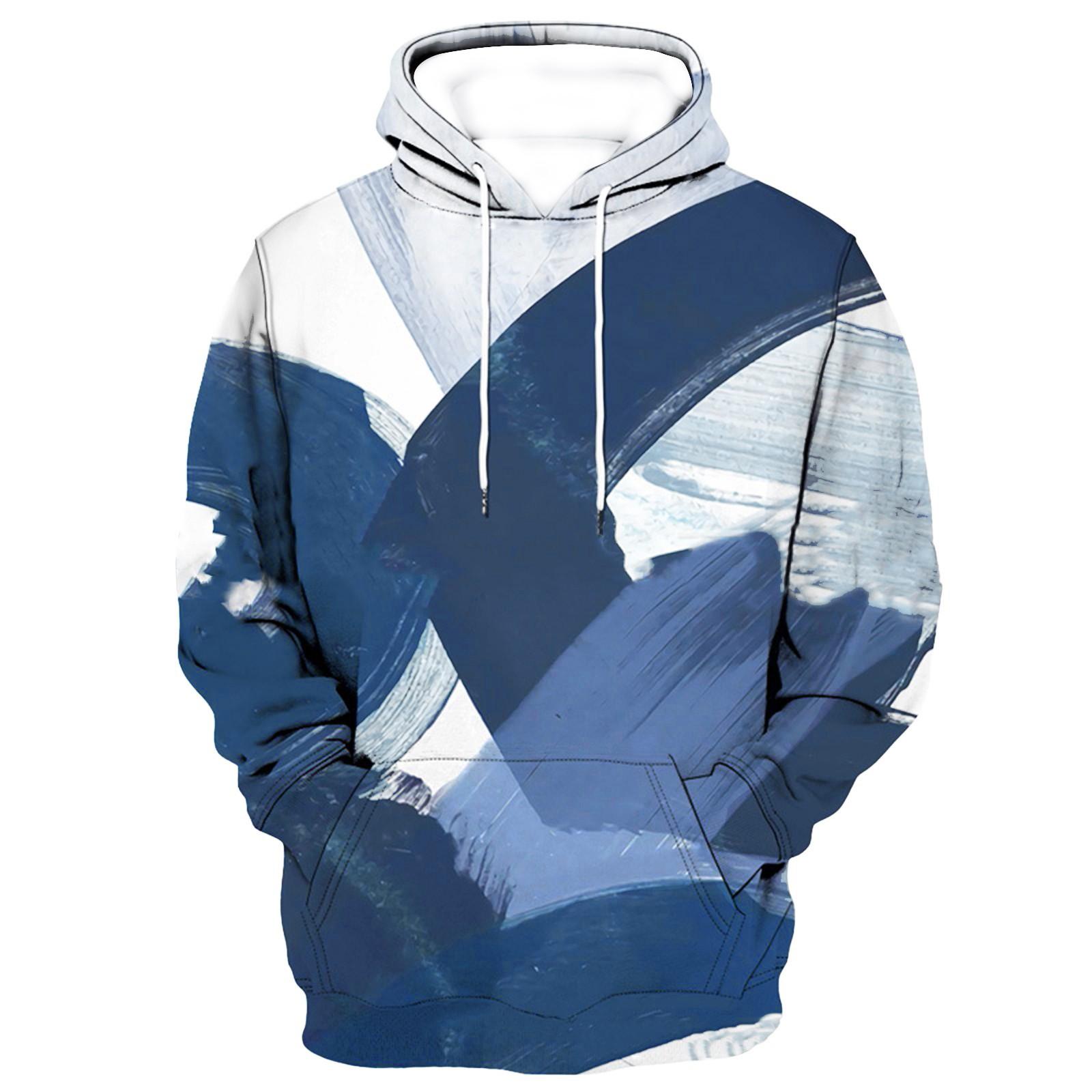 Чоловічий вільний світшот з капюшоном і принтом. Чоловічий повсякденний модний спортивний світшот XXL Темно-синій
Чоловічий вільний світшот з капюшоном і принтом. Чоловічий повсякденний модний спортивний світшот XXL Темно-синій