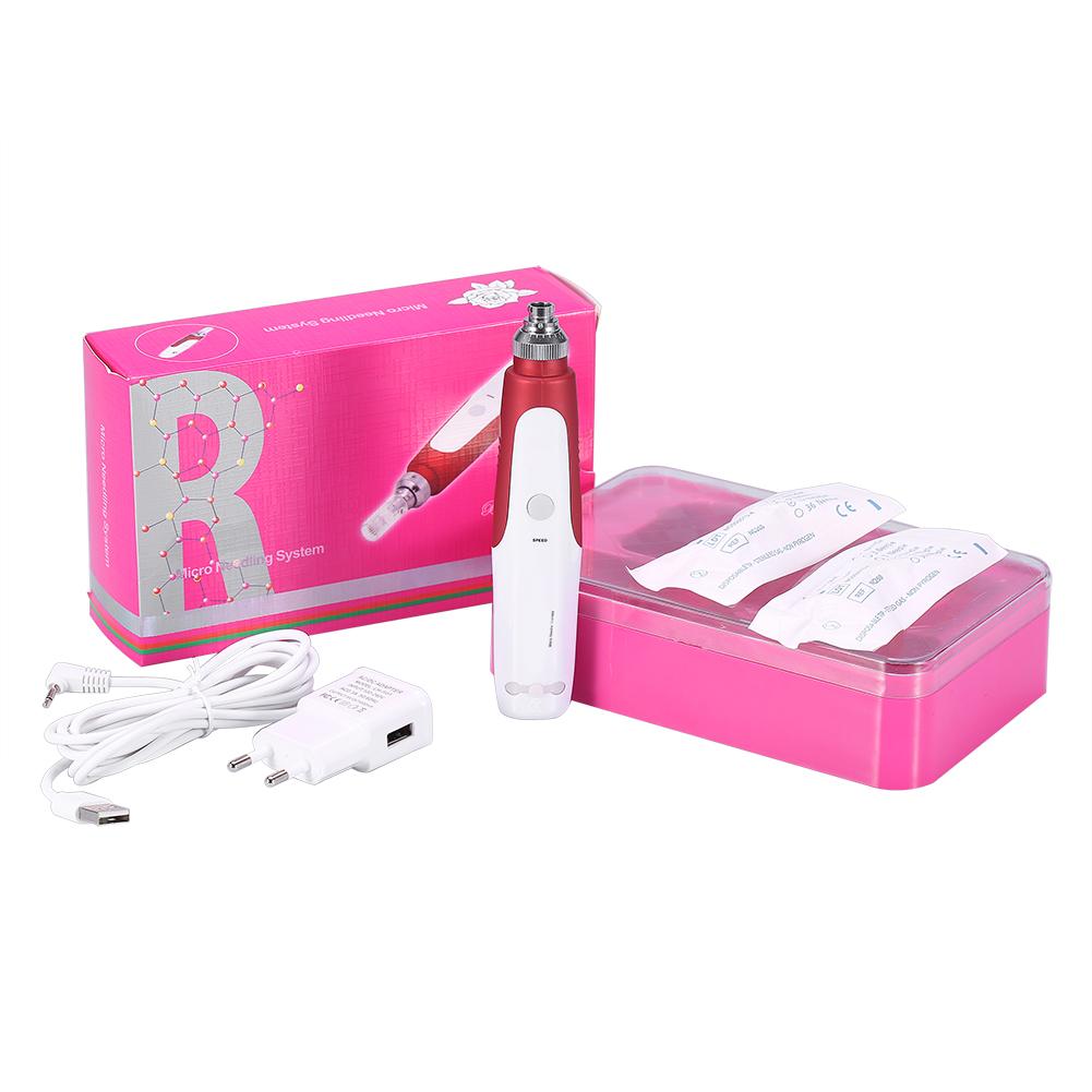 Электрическая микроигольная ручка для антивозрастной терапии кожи лица с 2 шт. 12-контактными иглами EU Plug
Электрическая микроигольная ручка для антивозрастной терапии кожи лица с 2 шт. 12-контактными иглами EU Plug