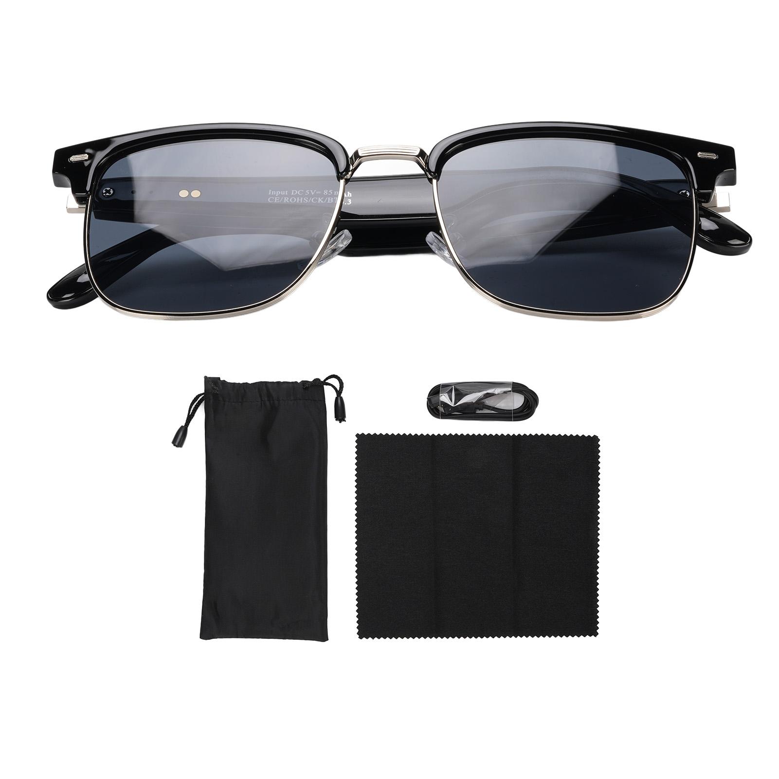 Smart Glasses Bluetooth Real Time AI Translation Glasses Supports 100 Languages with Mic Speakers
Smart Glasses Bluetooth Real Time AI Translation Glasses Supports 100 Languages with Mic Speakers