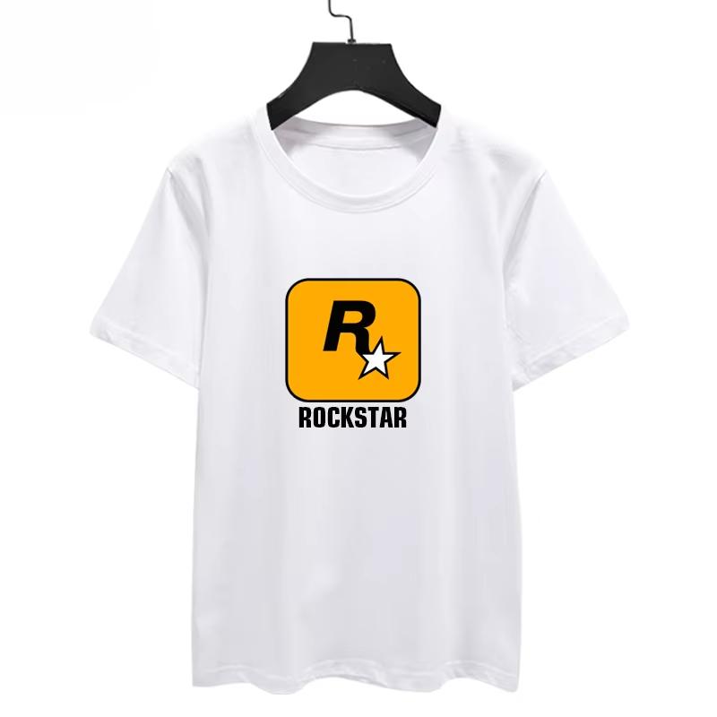 Ігри GTA 5 Компанія R Star Rockstar Games Відеоігрова Периферія Футболка з коротким рукавом Жіночий одяг з коротким рукавом M
Ігри GTA 5 Компанія R Star Rockstar Games Відеоігрова Периферія Футболка з коротким рукавом Жіночий одяг з коротким рукавом M