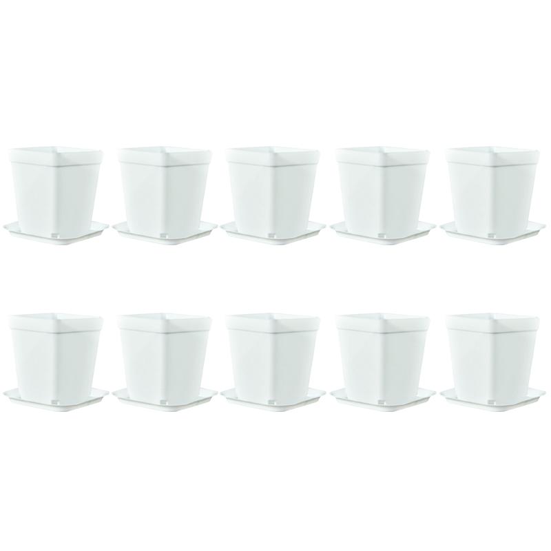 10PCS/Set Candy Color 7cm Square Mini Flowerpot with Tray Office Desktop Plant Grow Container Succulent Pot Garden Nurseries ZYF
10PCS/Set Candy Color 7cm Square Mini Flowerpot with Tray Office Desktop Plant Grow Container Succulent Pot Garden Nurseries ZYF