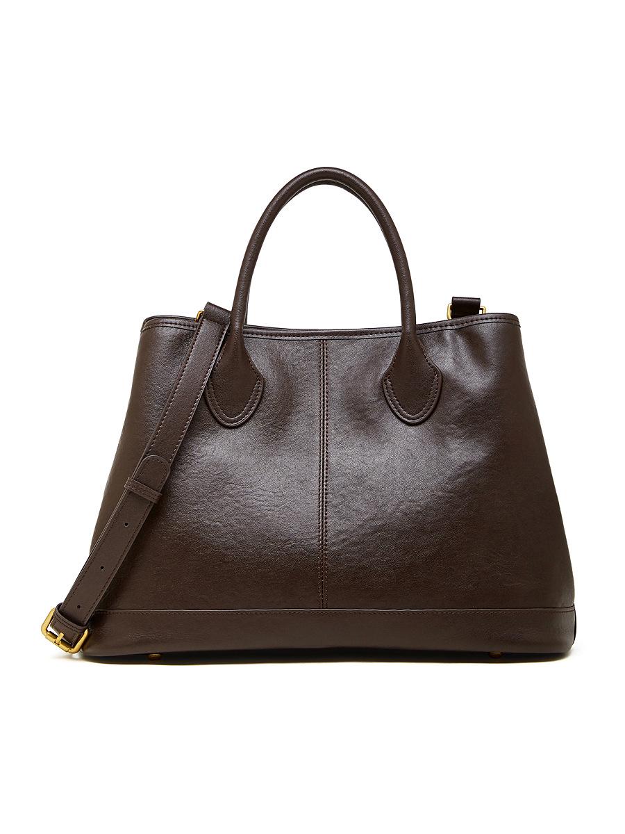Elegant Genuine Leather Tote - Large Capacity Shoulder Handbag for Women 38*16*26 cm шоколадный
Elegant Genuine Leather Tote - Large Capacity Shoulder Handbag for Women 38*16*26 cm шоколадный