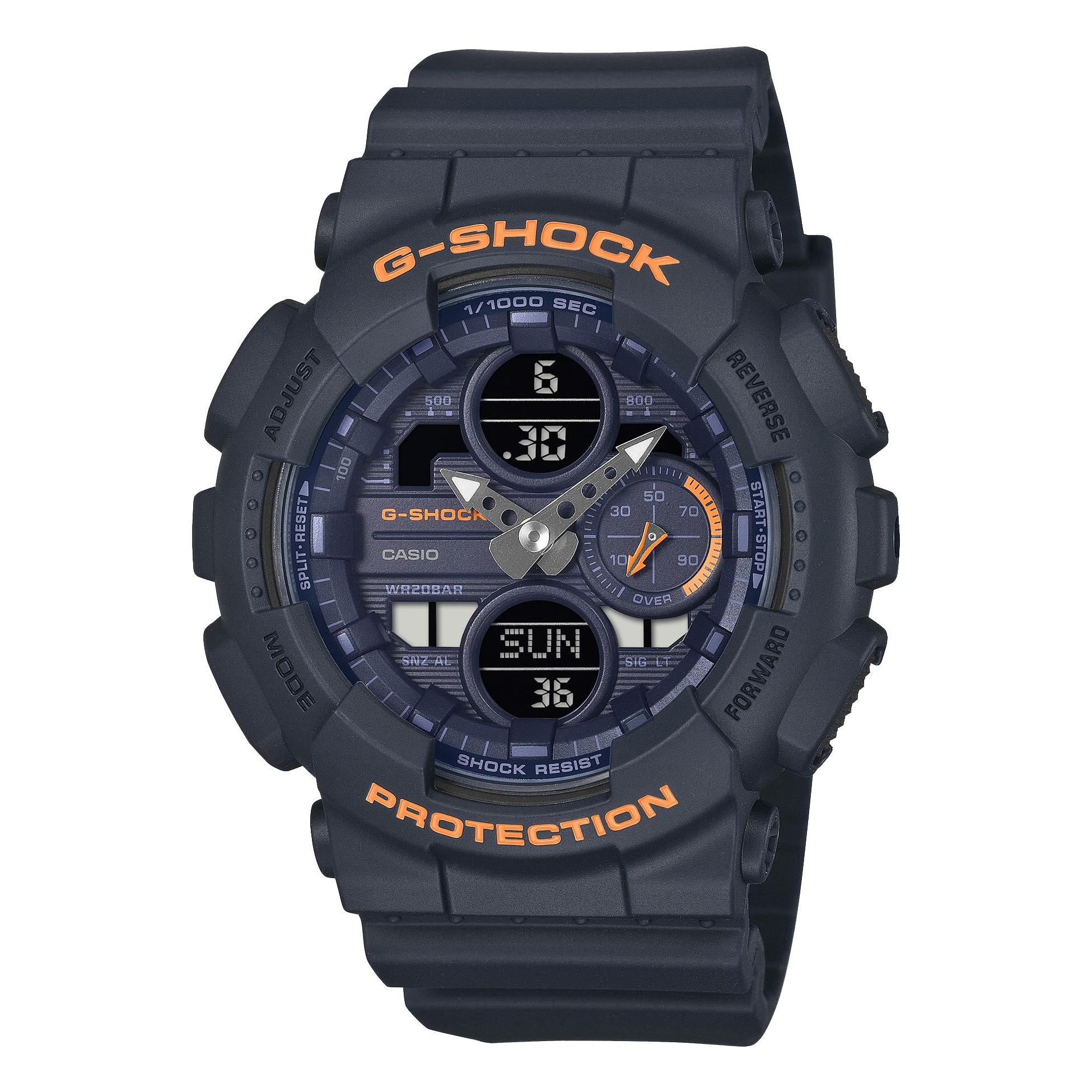 Casio Жіночий годинник G-Shock GMA-S140-2A2JF Синій, Екологічно чисті матеріали, Авторизований国内 продукт
Casio Жіночий годинник G-Shock GMA-S140-2A2JF Синій, Екологічно чисті матеріали, Авторизований国内 продукт