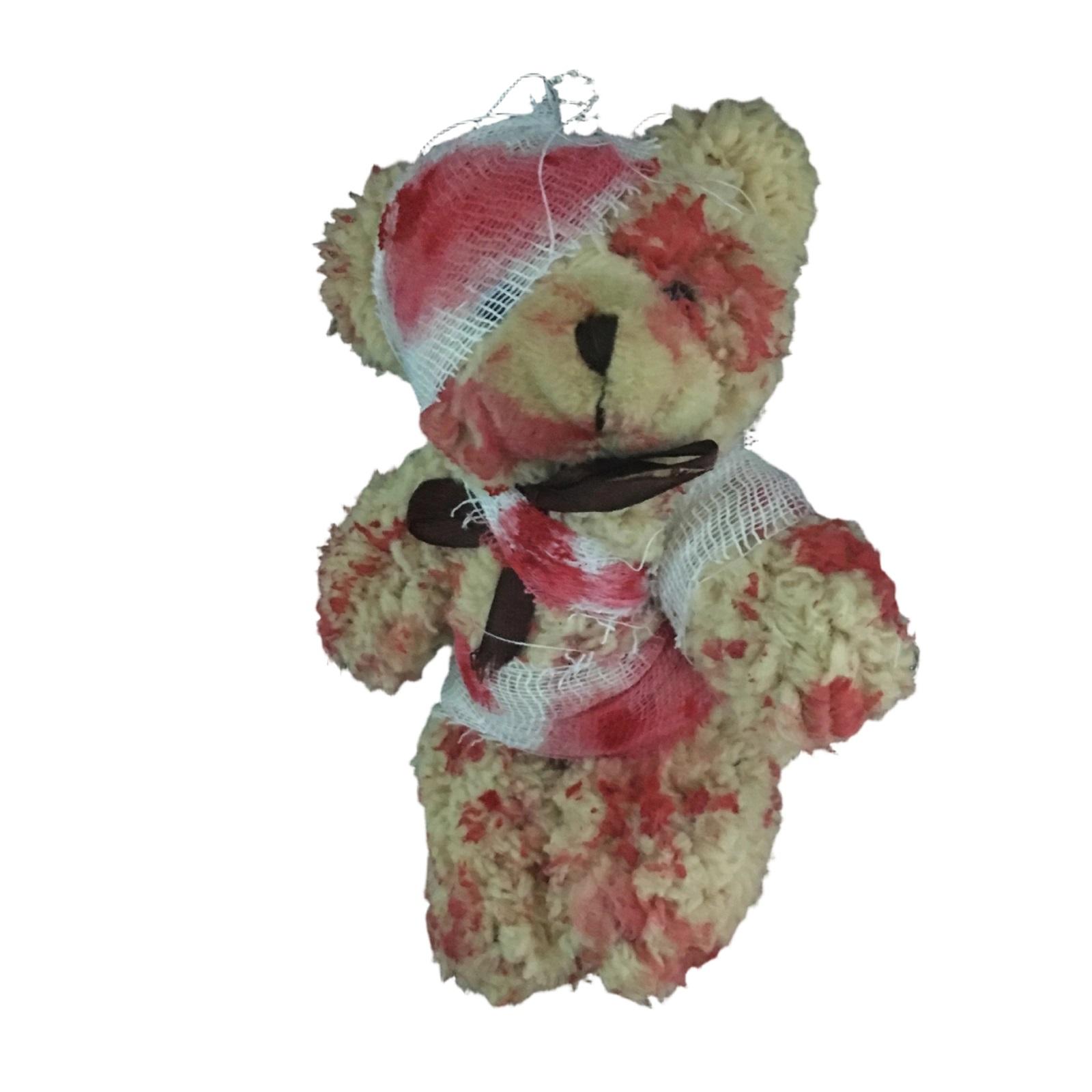 Toy Disabled Bear Bloody Injured Doll Playful Cute Soft Cute Bag Pendant Keychain One Size кавовий
Toy Disabled Bear Bloody Injured Doll Playful Cute Soft Cute Bag Pendant Keychain One Size кавовий