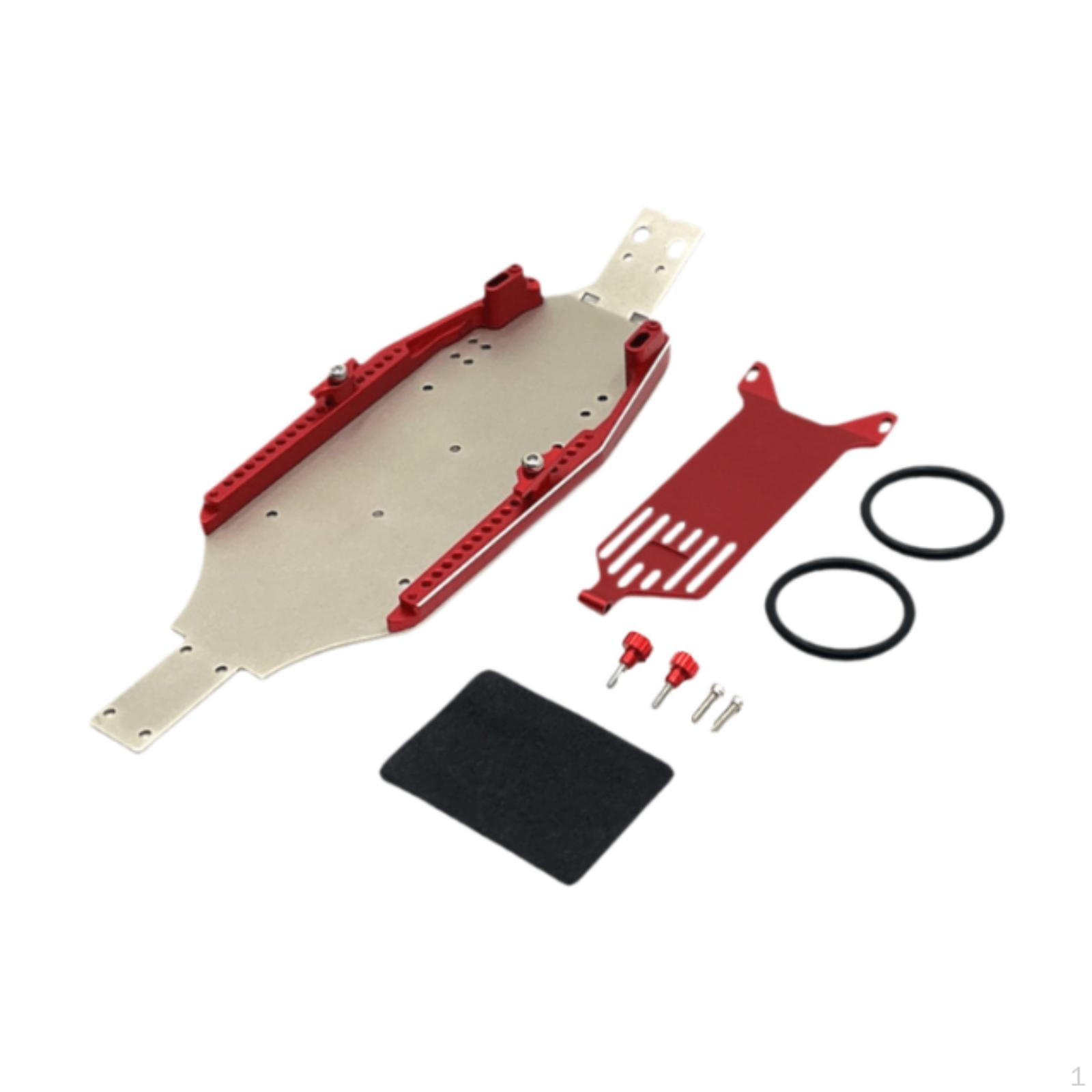 244016 CNC Milled Aluminum Baseplate RC Car Frame, 1:24, Precision Accessories, Premium Spare Parts червоний
244016 CNC Milled Aluminum Baseplate RC Car Frame, 1:24, Precision Accessories, Premium Spare Parts червоний
