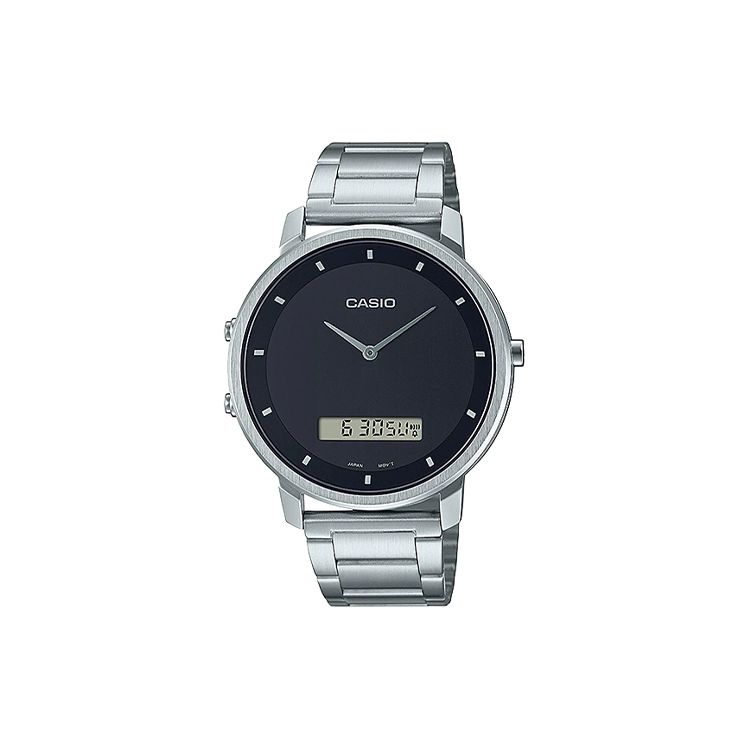 Casio Standard Series Classic Minimalist Elegant Fashion Quartz Movement Stainless Steel Strap Men watches Black MTP-B200D-1E Black Dial
Casio Standard Series Classic Minimalist Elegant Fashion Quartz Movement Stainless Steel Strap Men watches Black MTP-B200D-1E Black Dial