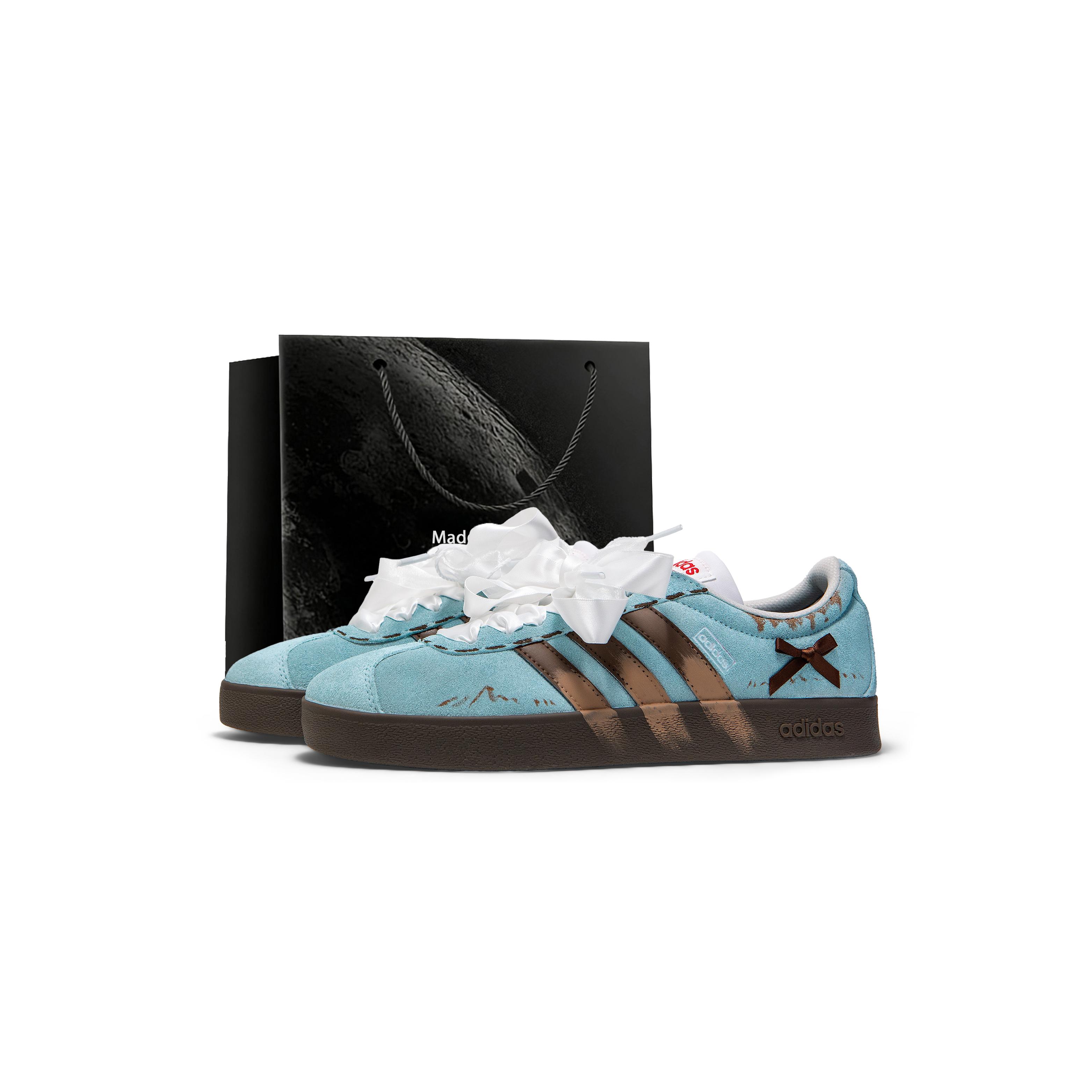 Adidas Vl Court Classic Abrasion Resistant Abrasion Resistant Low top Skateboard Shoes Women s Blue JS3003(Team1326-SBOX) 40
Adidas Vl Court Classic Abrasion Resistant Abrasion Resistant Low top Skateboard Shoes Women s Blue JS3003(Team1326-SBOX) 40