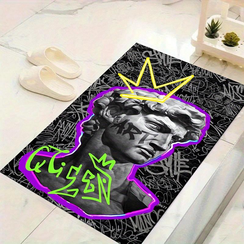 1pc Handsome David Pattern Area Rug, Anti slip Non Shedding Stain Resistant Carpet 60cm by 90cm
1pc Handsome David Pattern Area Rug, Anti slip Non Shedding Stain Resistant Carpet 60cm by 90cm