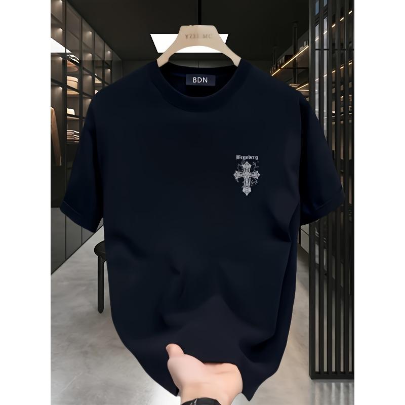 Heavyweight Solid-Color Men s Short-Sleeve T-Shirt: New Summer Style, Round Neck, Relaxed Fit, Oversized, Cool, Casual, and Fashionable M чёрный
Heavyweight Solid-Color Men s Short-Sleeve T-Shirt: New Summer Style, Round Neck, Relaxed Fit, Oversized, Cool, Casual, and Fashionable M чёрный