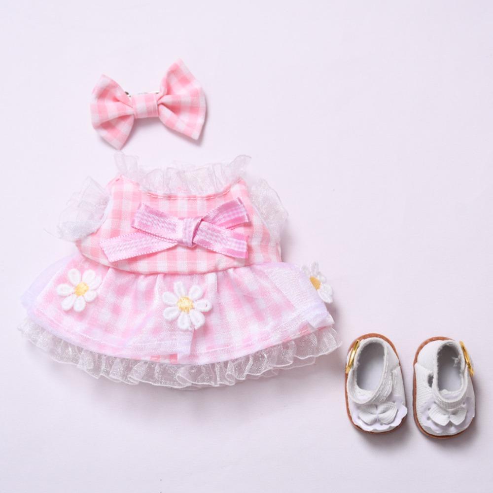 Клетчатое платье для куклы Лабубу, сумка-мишка, 17 см, плюшевая одежда для кукол, хлопковые аксессуары для кукол Style 6
Клетчатое платье для куклы Лабубу, сумка-мишка, 17 см, плюшевая одежда для кукол, хлопковые аксессуары для кукол Style 6