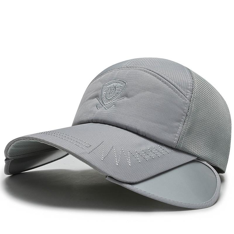 New Men s Hat Outdoor Baseball Cap Summer Versatile Fishing visor Sun protection pull-out brim cap Adjustable серый
New Men s Hat Outdoor Baseball Cap Summer Versatile Fishing visor Sun protection pull-out brim cap Adjustable серый