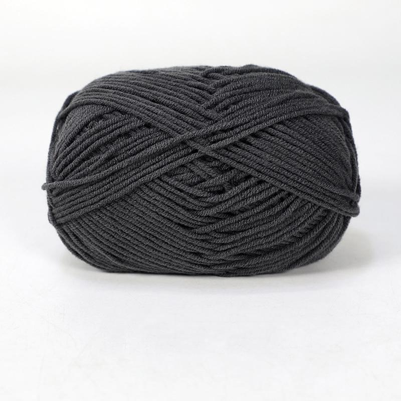 Milk Cotton Yarn 4 Strand Combed Fiber Milk Cotton Medium Fine Yarn Handmade Knitted Sweater Scarf DIY Material Bag
Milk Cotton Yarn 4 Strand Combed Fiber Milk Cotton Medium Fine Yarn Handmade Knitted Sweater Scarf DIY Material Bag