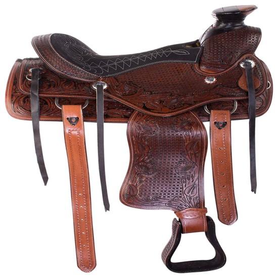 Wade Tree A Fork Premium Western Кожаное седло для рабочей лошади Roping Ranch (Доступно сиденье размером от 11 до 18 дюймов.) 11
Wade Tree A Fork Premium Western Кожаное седло для рабочей лошади Roping Ranch (Доступно сиденье размером от 11 до 18 дюймов.) 11