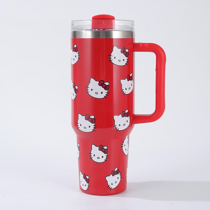 2024 Hello Kitty Handle Straw Lid Stainless Steel 40Oz Vacuum Insulated Car Mug Double Wall Thermal Iced Travel Cup
2024 Hello Kitty Handle Straw Lid Stainless Steel 40Oz Vacuum Insulated Car Mug Double Wall Thermal Iced Travel Cup