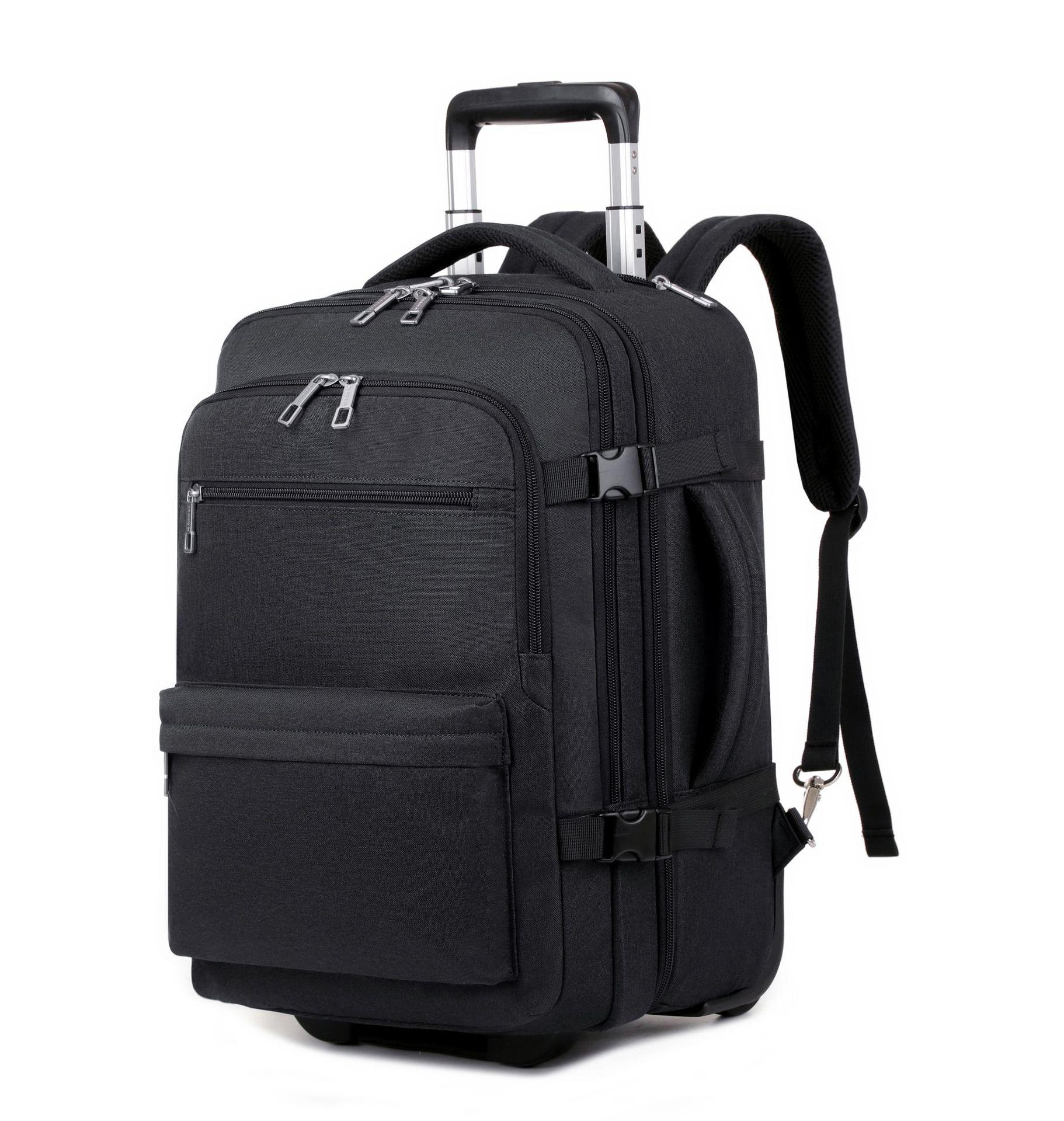 VIASTA Business Rolling Backpack, Large Capacity Multi-Compartment Double Shoulder Bag 19 inch
VIASTA Business Rolling Backpack, Large Capacity Multi-Compartment Double Shoulder Bag 19 inch