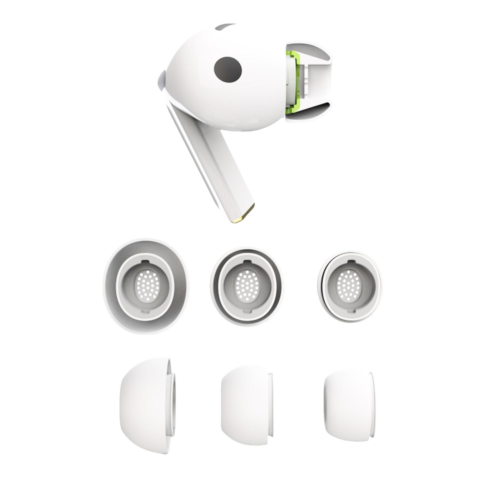 3 пары силиконовых амбушюров для наушников Galaxy Buds3 Pro, сменные амбушюры, размер S/M/L, оптимальная звукоизоляция белый
3 пары силиконовых амбушюров для наушников Galaxy Buds3 Pro, сменные амбушюры, размер S/M/L, оптимальная звукоизоляция белый