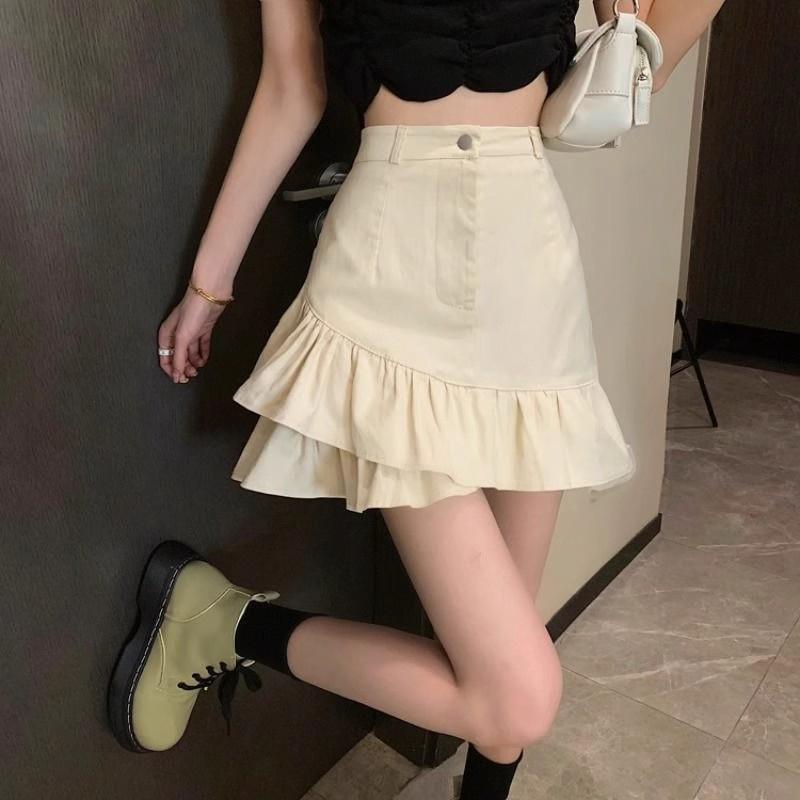 Women s Summer 2025 High-Waist Denim Midi Skirt - Versatile Ruffle A-Line Bodycon Fishtail Design L абрикосовий
Women s Summer 2025 High-Waist Denim Midi Skirt - Versatile Ruffle A-Line Bodycon Fishtail Design L абрикосовий