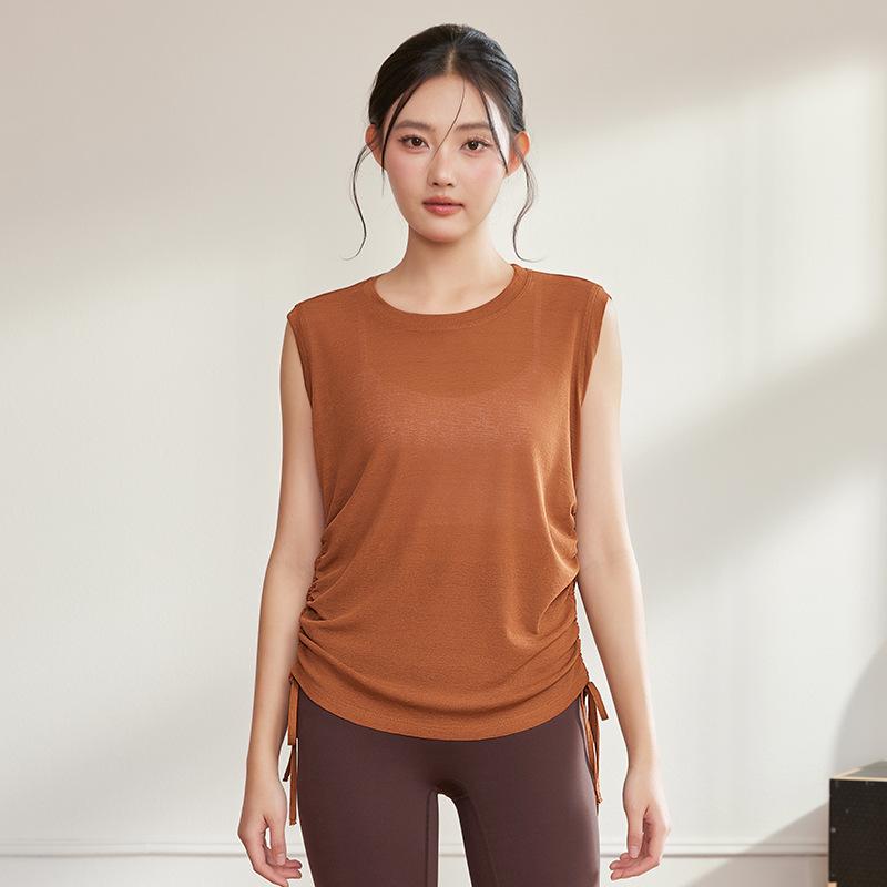 Sleeveless Slimming Yoga Top with Drawstring 3XL
Sleeveless Slimming Yoga Top with Drawstring 3XL