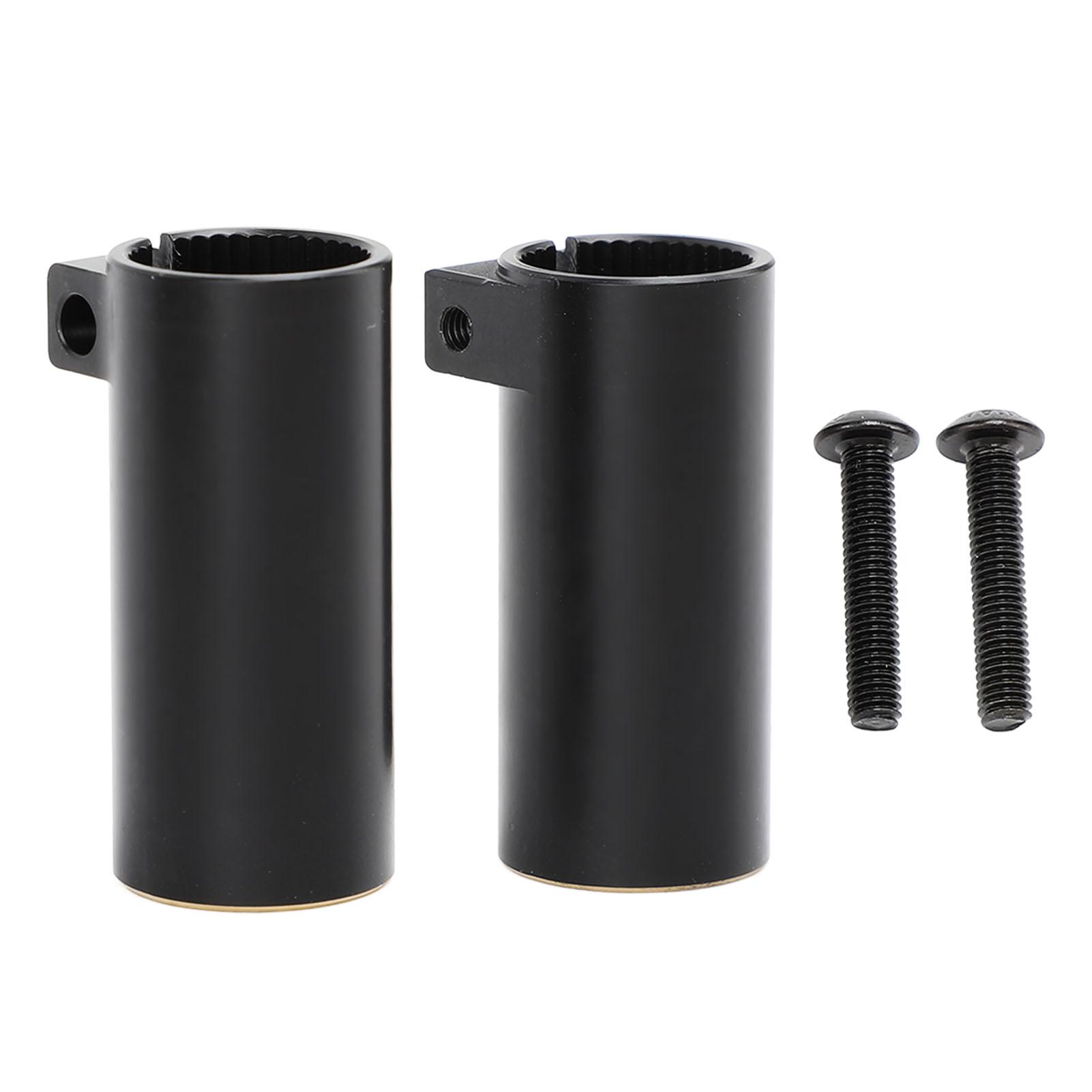2pcs Rear Axle Sleeve Black Coating Brass Weight Increase Rear Axle Adapter for SCX10 II AR44
2pcs Rear Axle Sleeve Black Coating Brass Weight Increase Rear Axle Adapter for SCX10 II AR44