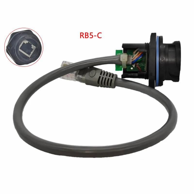 Extension Cable 30cm Waterproof M25 Network RJ45 Connector Metal shielded Outdoor Plug Socket 8 Pin Signal Adapter CAT5e 8P8C
Extension Cable 30cm Waterproof M25 Network RJ45 Connector Metal shielded Outdoor Plug Socket 8 Pin Signal Adapter CAT5e 8P8C