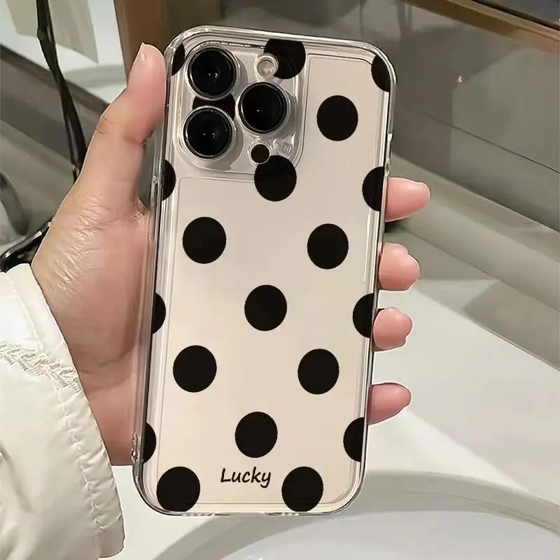 Clear polka dot case For iPhone 15 11 14 12 13 Pro Max X XR XS 7 8 Plus SE 2022 2020 Soft Loveheart Bottom Cover iPhone 14 Pro Max
Clear polka dot case For iPhone 15 11 14 12 13 Pro Max X XR XS 7 8 Plus SE 2022 2020 Soft Loveheart Bottom Cover iPhone 14 Pro Max