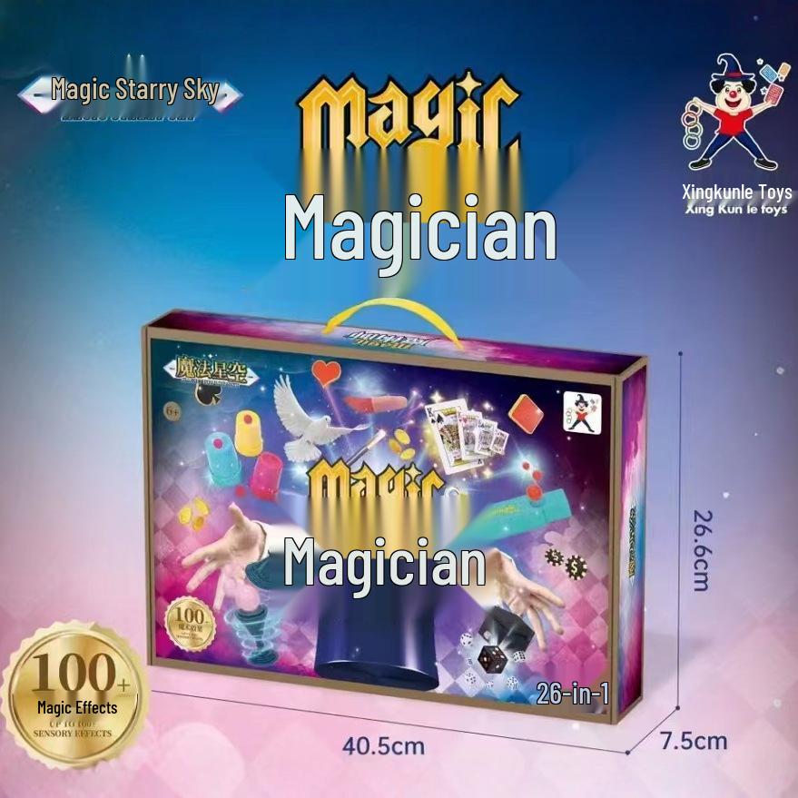 Magic Multi-Prop Set: Children s Logical Thinking Training & Parent-Child Interaction Gift Box
Magic Multi-Prop Set: Children s Logical Thinking Training & Parent-Child Interaction Gift Box