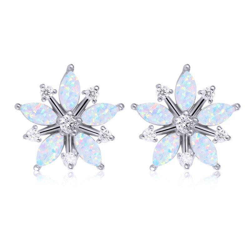 Wind gold blue ice flake snowflake diamond women s temperament versatile stud earrings
Wind gold blue ice flake snowflake diamond women s temperament versatile stud earrings