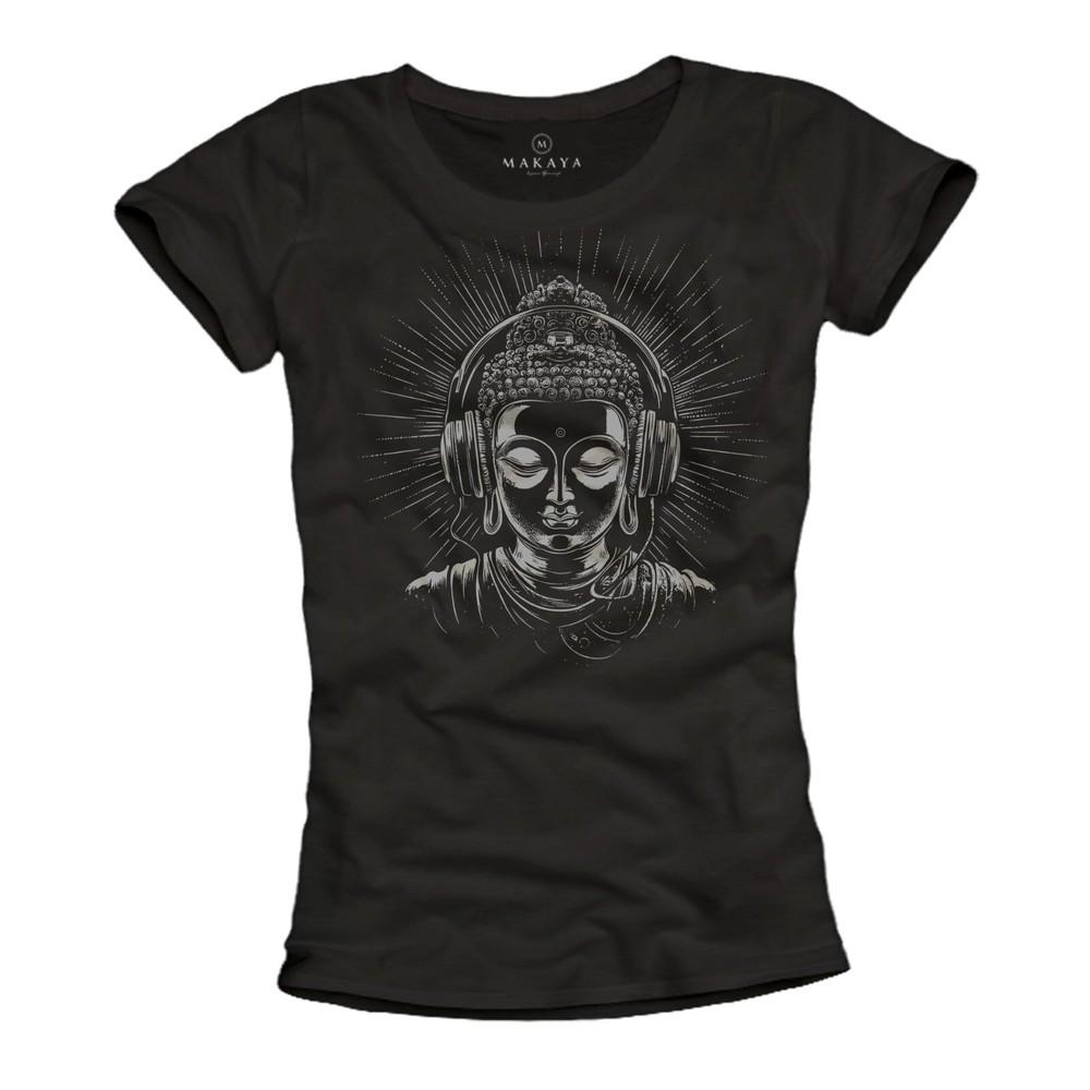Trendy Yoga Shirts for Women Buddha Headphones Motif Summer Top Girls Women Unisex T-Shirt M
Trendy Yoga Shirts for Women Buddha Headphones Motif Summer Top Girls Women Unisex T-Shirt M