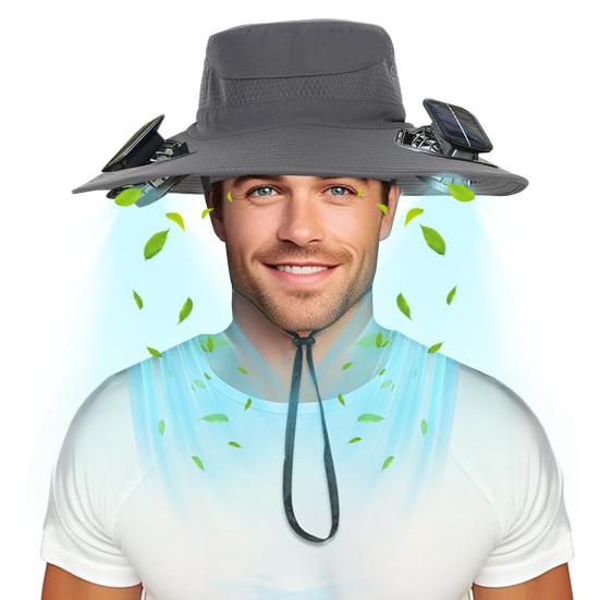 Yousheng Solar Fan Hat with Wide-Brimmed Design Dual-Power Fans 800mAh Battery Outdoor Fishing Hat for Hiking Cycling Fishing B
Yousheng Solar Fan Hat with Wide-Brimmed Design Dual-Power Fans 800mAh Battery Outdoor Fishing Hat for Hiking Cycling Fishing B