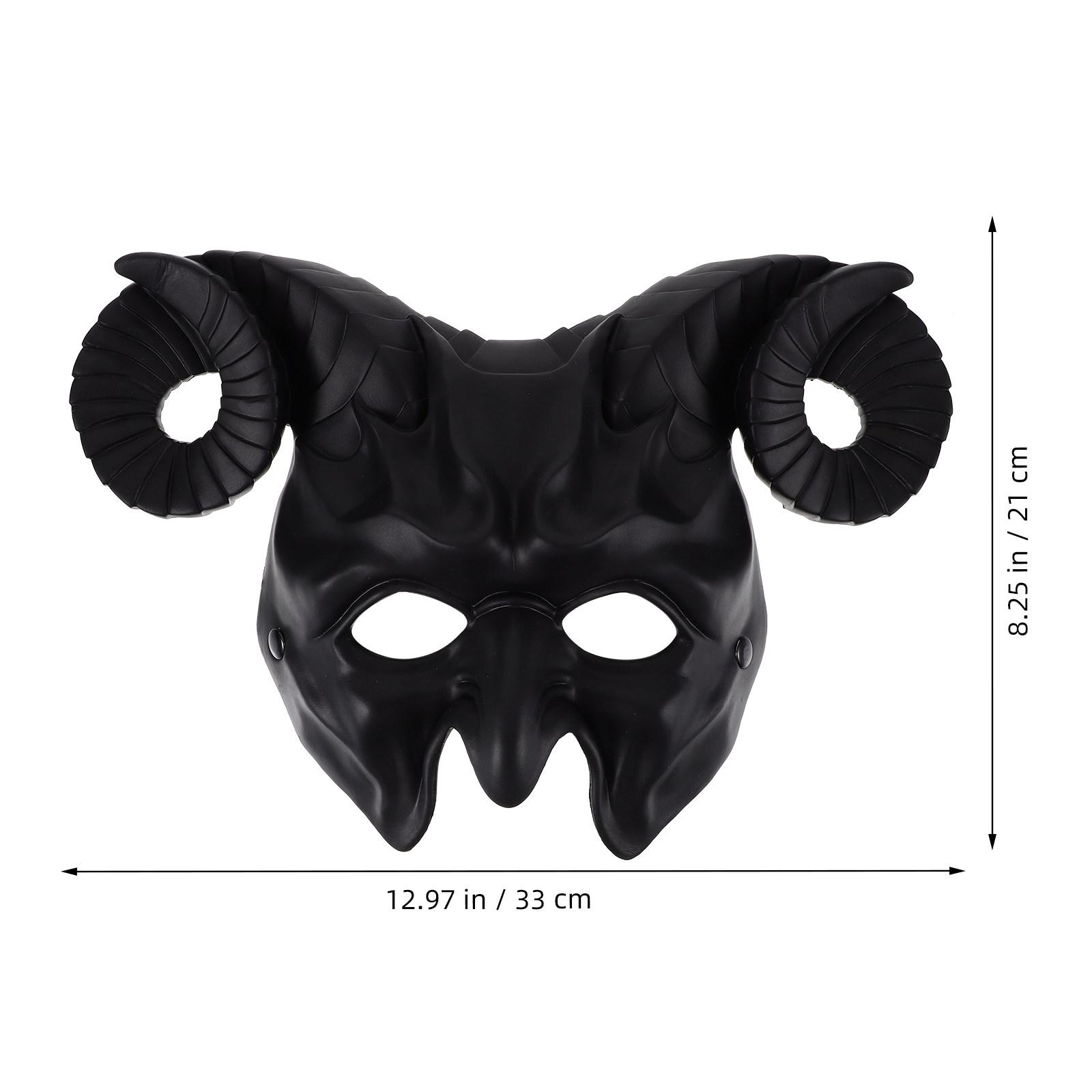 Halloween Mask Masquerade Mask Comfortable Wear Elastic Fit Unisex Fancy Dress Cosplay Carnival Ball Party Decor чёрный
Halloween Mask Masquerade Mask Comfortable Wear Elastic Fit Unisex Fancy Dress Cosplay Carnival Ball Party Decor чёрный