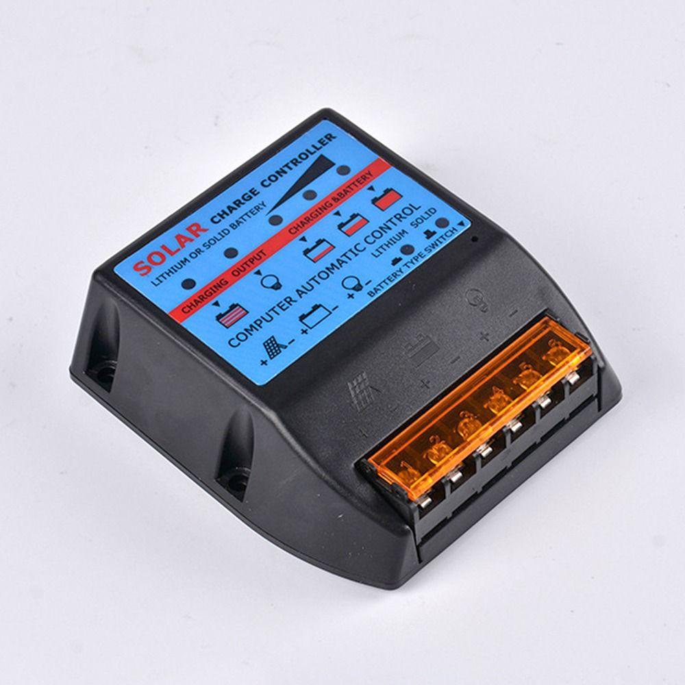 12/24V Photovoltaic Power Controller Solar Controller Solar Panel LCD Regulator Self-adaption
12/24V Photovoltaic Power Controller Solar Controller Solar Panel LCD Regulator Self-adaption