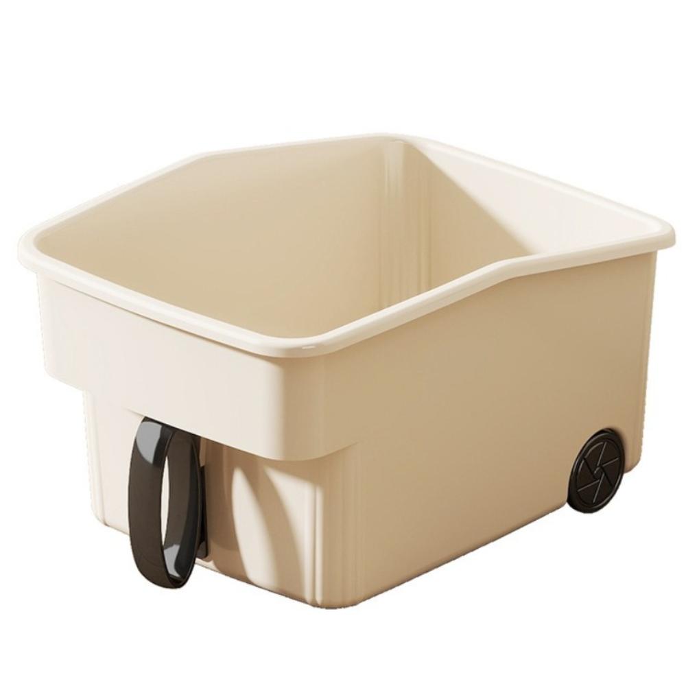 Cart Shape Organizing Storage Box Pulley Storage Basket New Storage Box Cabinet вершковий/білий
Cart Shape Organizing Storage Box Pulley Storage Basket New Storage Box Cabinet вершковий/білий