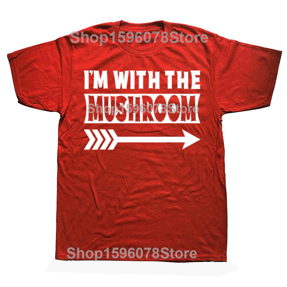 Funny Im With The Mushroom Halloween Costume 100 Cotton Tshirts Men Fashion Loose Oversized Streetwear Hip Hop Unisex T Shirt S
Funny Im With The Mushroom Halloween Costume 100 Cotton Tshirts Men Fashion Loose Oversized Streetwear Hip Hop Unisex T Shirt S