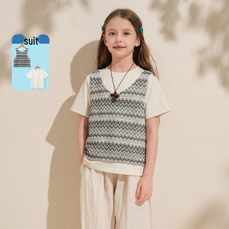 Girls Ethnic Layered Short Sleeve T-Shirt 120
Girls Ethnic Layered Short Sleeve T-Shirt 120