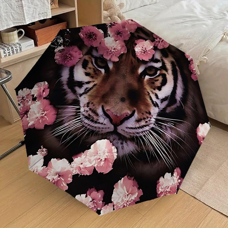 1pc Tiger Blossom Print Automatic Open/Close Umbrella, 8-Rib Sturdy Frame, Umbrella for Travel, Everyday, Formal Events yy251126065
1pc Tiger Blossom Print Automatic Open/Close Umbrella, 8-Rib Sturdy Frame, Umbrella for Travel, Everyday, Formal Events yy251126065