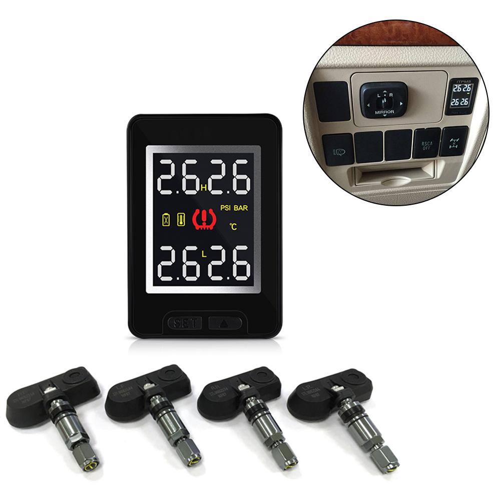 TPMS For Toyota Car Wireless Tire Pressure Sensors Monitoring System Auto 4 Internal Anti-theft LCD Display Embedded Monitor чёрный
TPMS For Toyota Car Wireless Tire Pressure Sensors Monitoring System Auto 4 Internal Anti-theft LCD Display Embedded Monitor чёрный