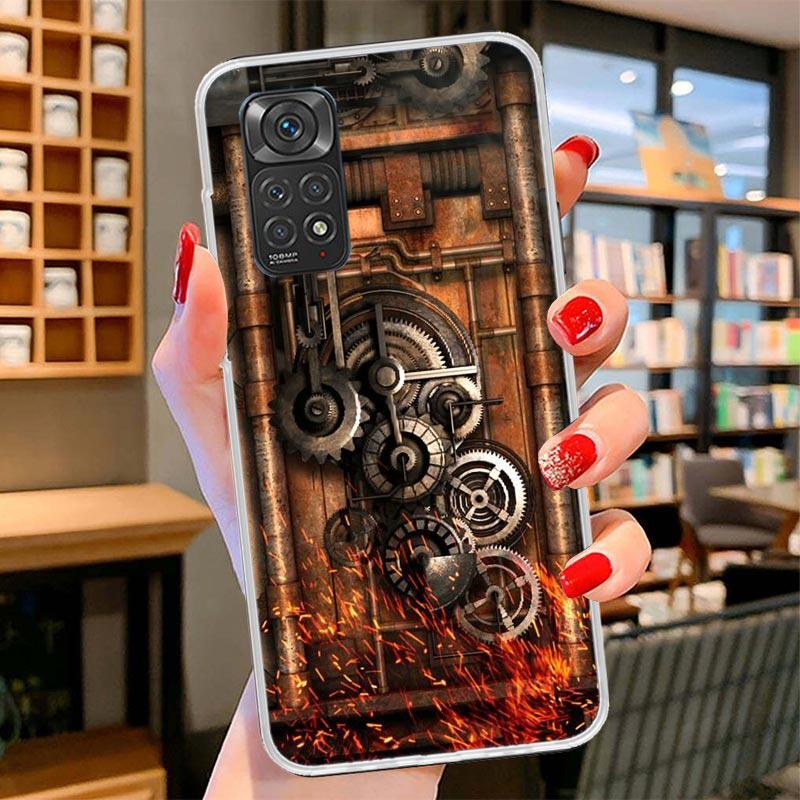 Steampunk Gear Mechanical Cover Phone Case For Xiaomi Redmi Note 15 14 13 12 11 10 Pro Plus 14S 12S 11S 11T 11E 10S Soft Fundas Redmi Note 12 Pro 5G
Steampunk Gear Mechanical Cover Phone Case For Xiaomi Redmi Note 15 14 13 12 11 10 Pro Plus 14S 12S 11S 11T 11E 10S Soft Fundas Redmi Note 12 Pro 5G